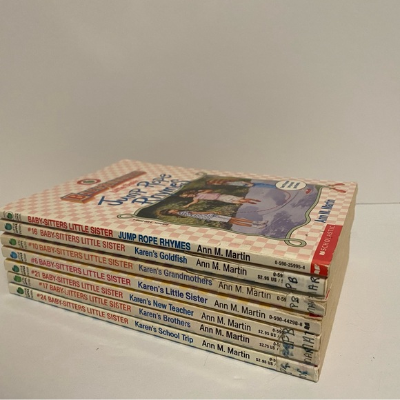 Baby Sitters Little Sister Book Lot Babysitters Club Vintage - Picture 7 of 8